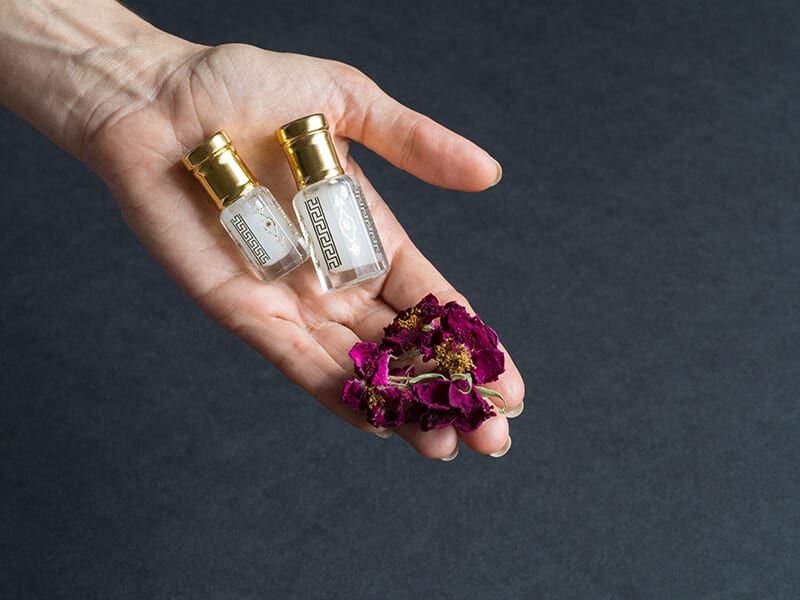 Oud Perfume in Glass Bottles