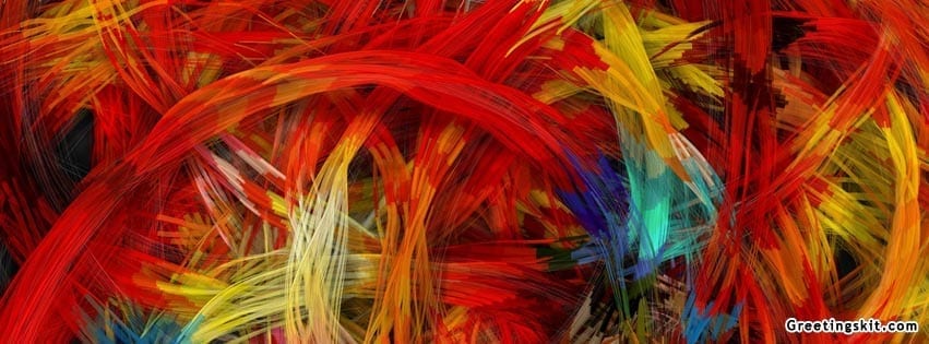 Colorful Digital Painting FB Timeline Cover