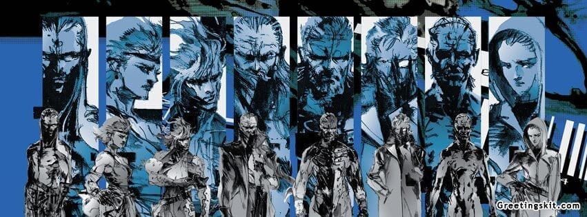Metal Gear Solid 4 Facebook Timeline Cover