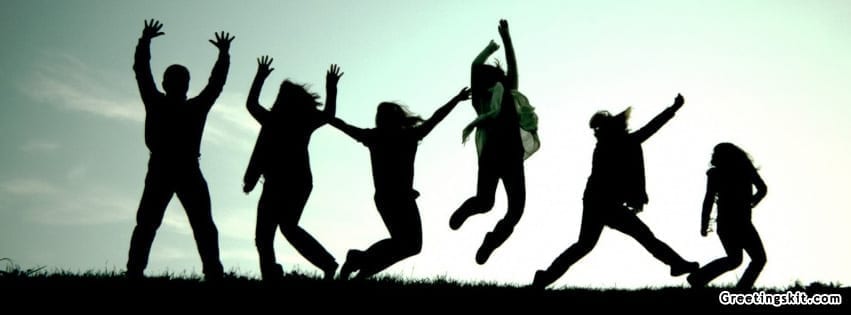 People Jumping In The Air FB Timeline Cover
