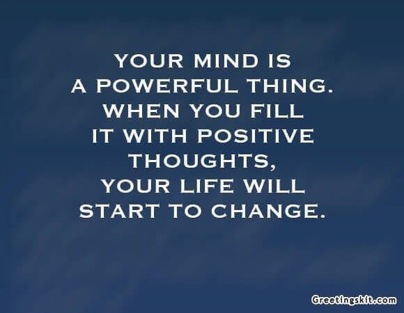 Your Mind is a Powerful Thing – Picture Quote