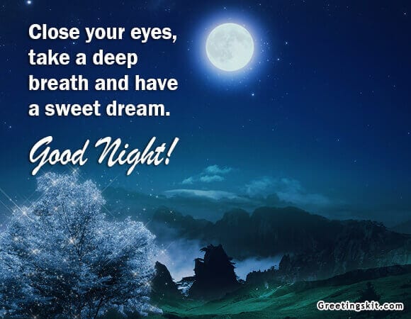 Good Night – Picture Quotes