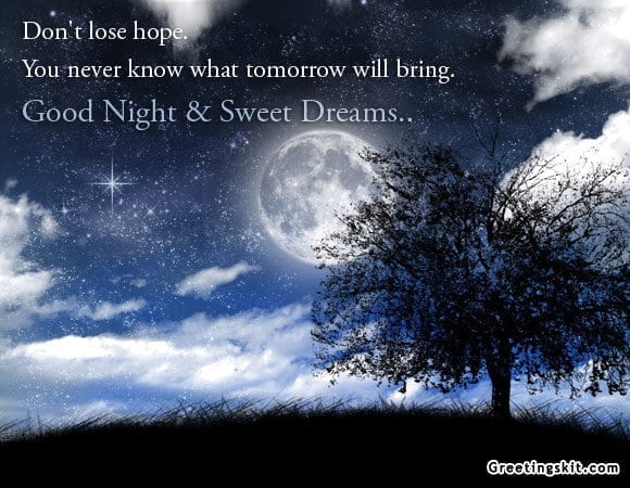 Good night wishes