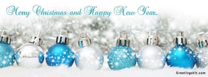 Merry Christmas & Happy New Year FB Covers