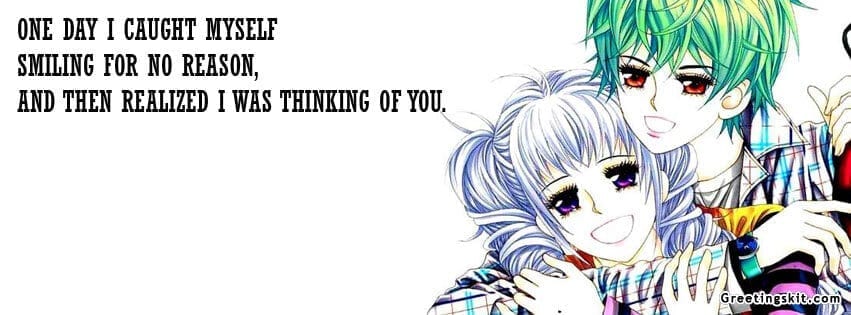 One Day I Caught Myself Quote FB Cover