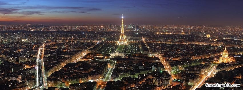 Paris at Night FB Cover