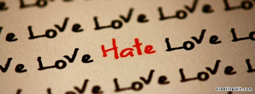 00 words love hate facebook timeline cover