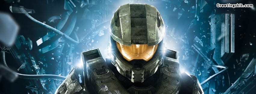 Halo 4 Master Chief FB Cover