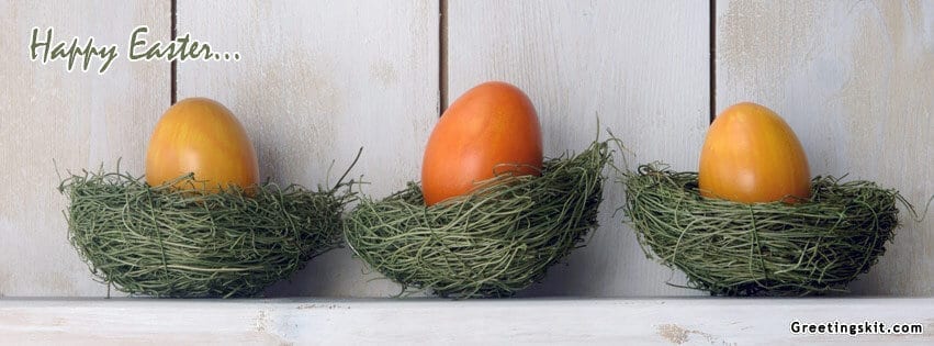Happy Easter Facebook Cover Image
