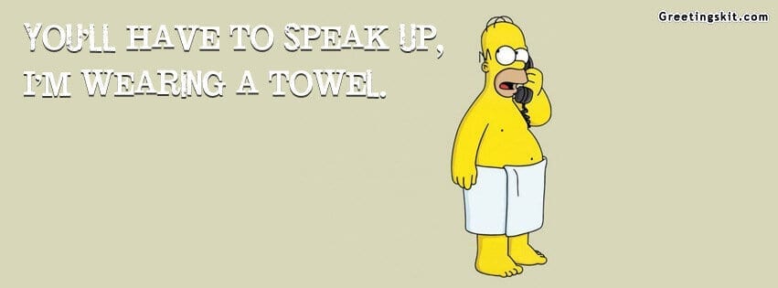 Funny homer Simpson FB Cover