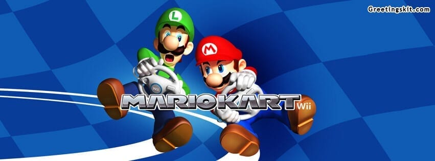 Mario Kart Wii FB Timeline Cover