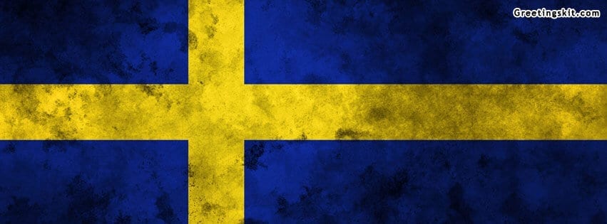 Sweden Flag Facebook Timeline Cover