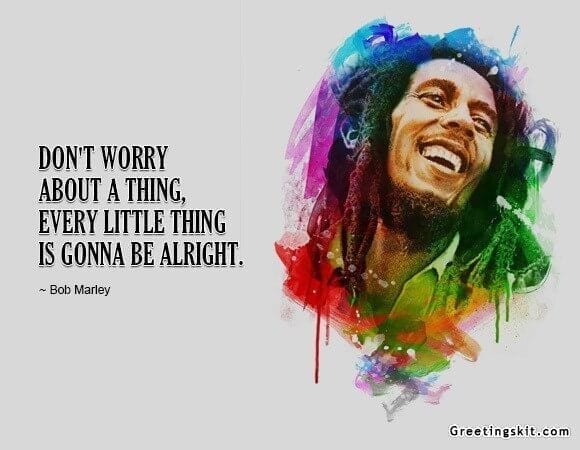 Bob Marley – Picture Quote
