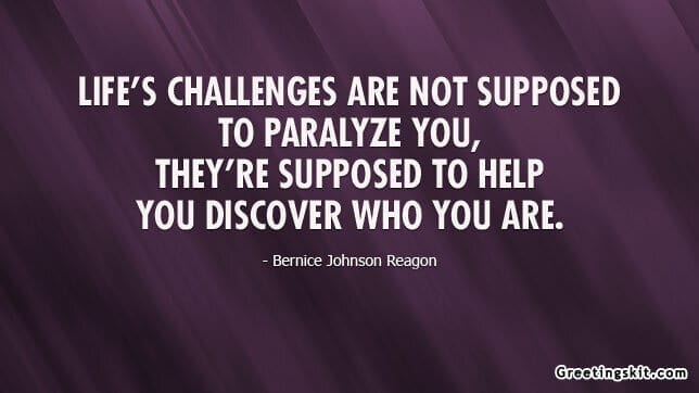 Life’s Challenges – Picture Quote
