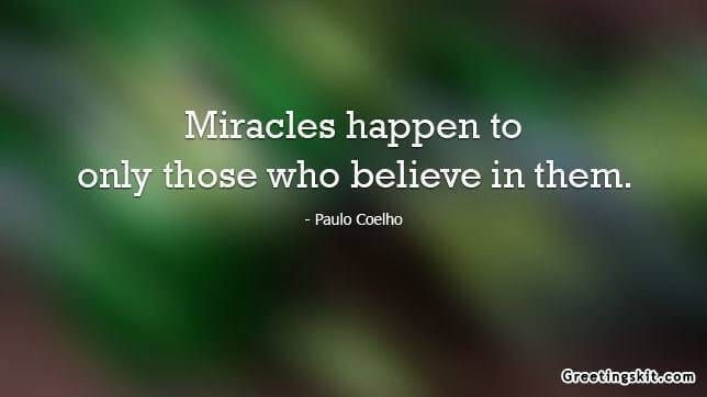 miracles happen picture quotes