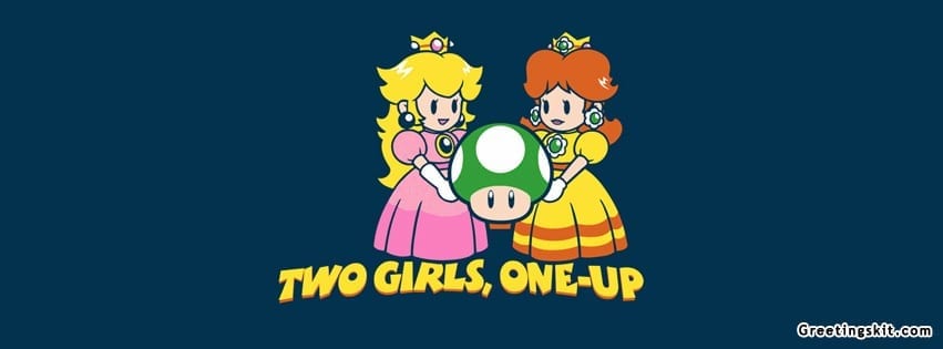 Girls 1 Up Facebook Cover
