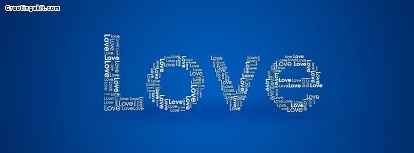 Blue Love Facebook Timeline Cover