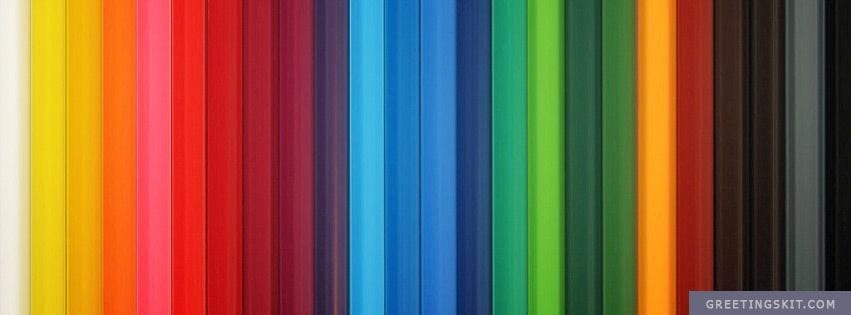 Colorful Strips Facebook Timeline Cover
