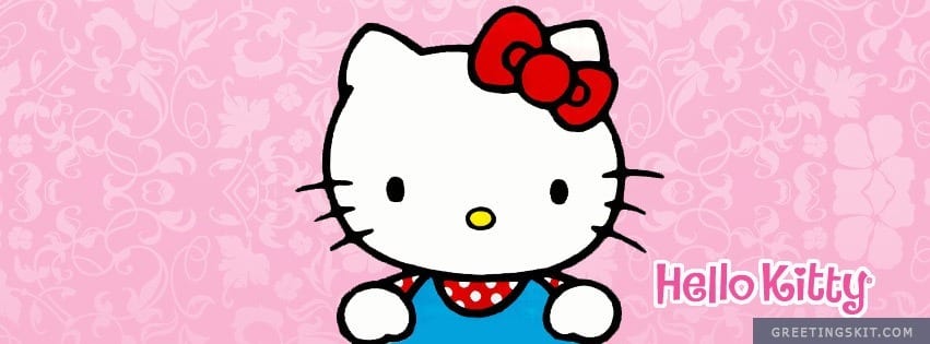 Hello Kitty Facebook Timeline Cover Image