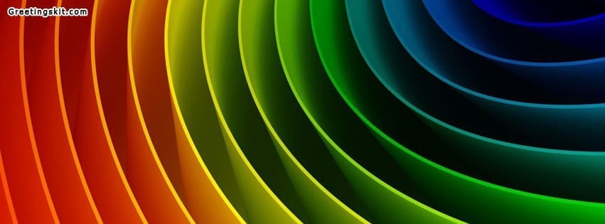 Rainbow Art Facebook Timeline Cover