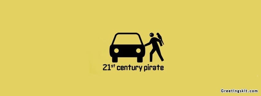 21st Century Pirate Facebook Timeline Cover