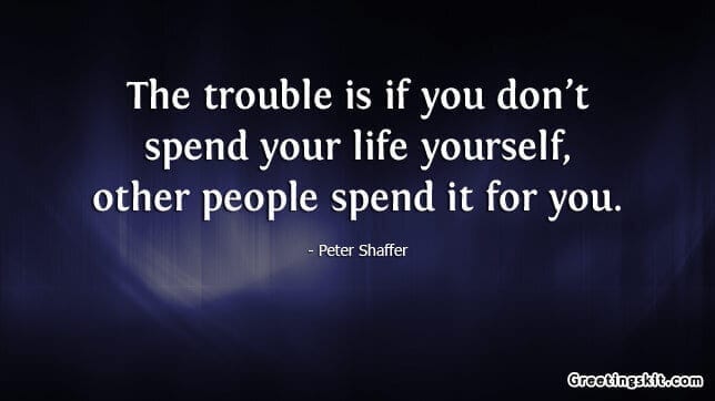 Peter Shaffer – Picture Quote