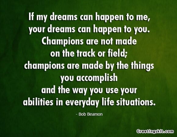 Your Dreams – Picture Quote