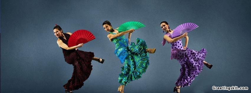 Colorful Dance Facebook Timeline Cover