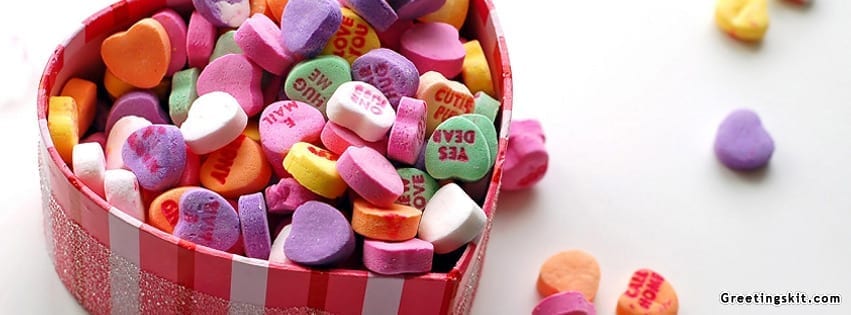 Candy Hearts Facebook Timelince Cover