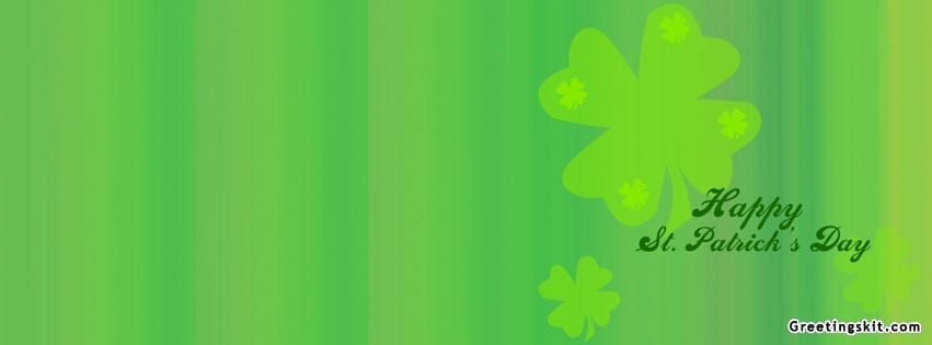 Happy St Patrick’s Day FB Timeline Cover