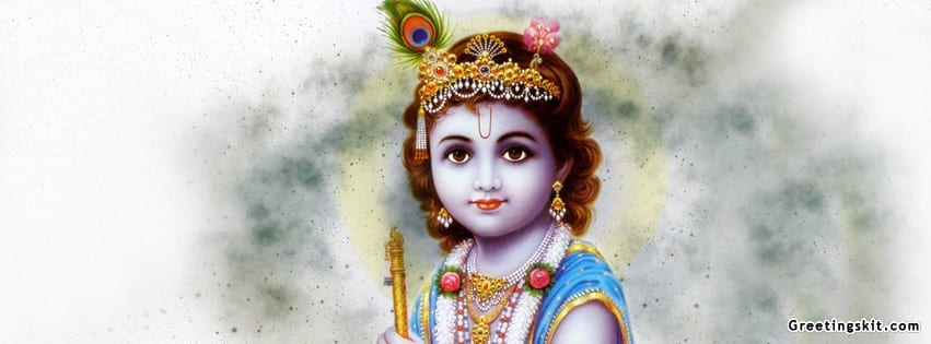 Lord Krishna Facebook Timeline Cover