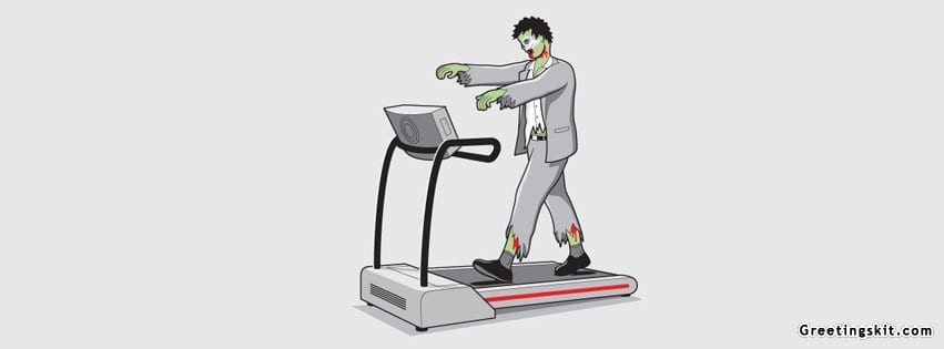 Zombie Workout Facebook Cover