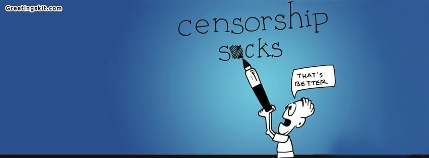 Censorship Facebook Timelin Cover