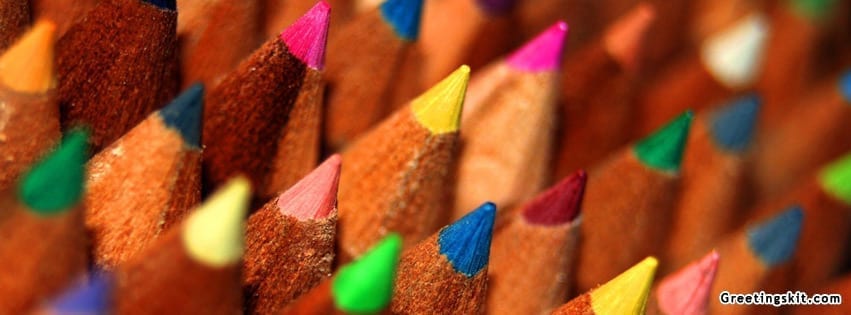 Crayons Facebook Timeline Cover