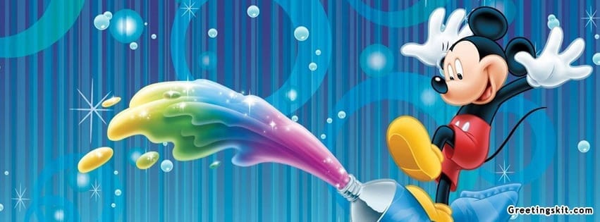 Mickey Mouse Disney Facebook Timeline Cover