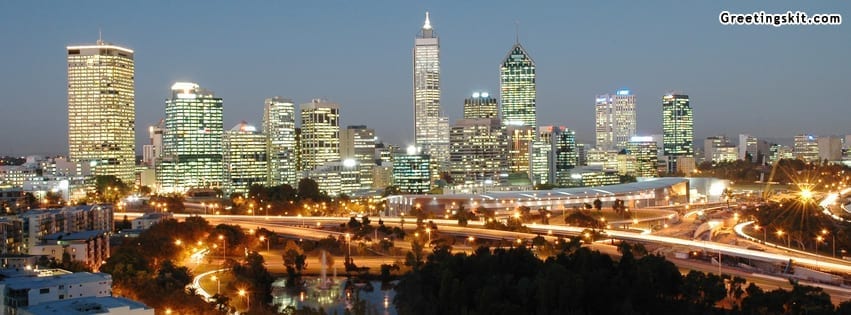 Perth Night Facebook Timeline Cover